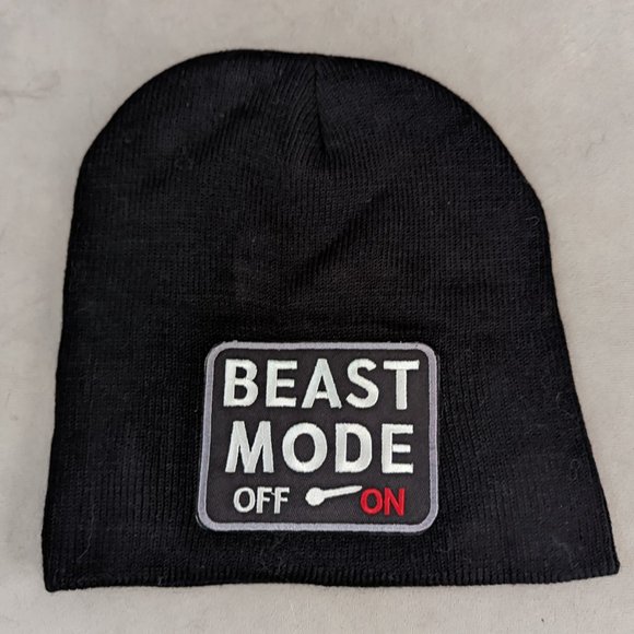 Studded Winter Hat: Colors Available: Black, Pink & Teal - Picture 6 of 7